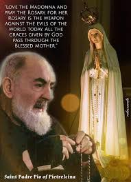 Prayers for healing and guidance from St. Padre Pio and Holy Mary