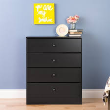 Ships from and sold by amazon.com. Prepac Astrid 4 Drawer Chest In Black Bdbr 0401 1