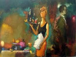 Waitress By Sergey Kisel Painting Jobs In Art Art