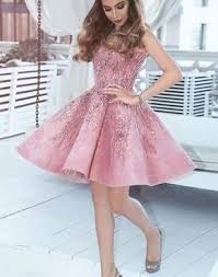 Pink V Neck Short Prom Dress Pink Evening Dress Pd2043 Pink Evening Dress Sweetheart Homecoming Dress Homecoming Dresses