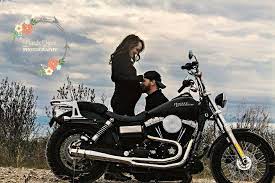 Maternity Session With A Harley Motorcycles And Babies Brandie Lynne Photography Harley Baby Baby Announcement To Husband Motorcycle Baby
