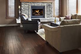 Henley Hickory Mocha Hardwood Flooring Living Room Fireplace Interior Design Home In Maple Hardwood Floors Walnut Laminate Flooring Mohawk Flooring