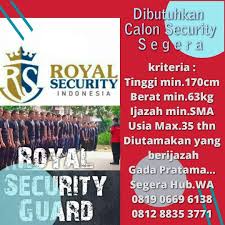 Info lowongan kerja bumn lulusan sma smk d3 s1 s2 loker tahun 2021, baca selengkapnya. Royal Security Indonesia Home Facebook