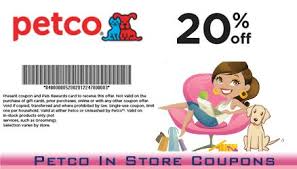 Petco In Store Coupons Petco Store Coupons Coupons