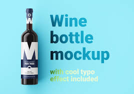 Download Free Wine Bottle Mockup On Behance