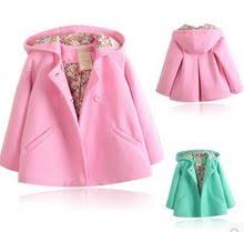 2015 Bebek Kiz Yun Kis Palto Kabanlar Cocuklar Cocuk Giyim Giysi Pembe Ceketler Ucretsiz Kargo China Mainland Bebek Ceket Cocuk Giyim Mont