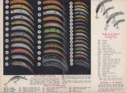 Helin Flatfish Color Charts The Helin Tackle Company Collector