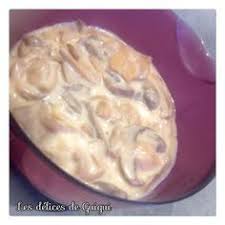 Sauce Creme Champignons Au Thermomix Sauce Creme Champignon Creme De Champignons Recettes De Cuisine