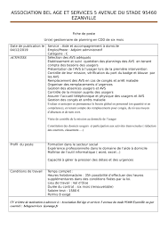 N'hésitez pas à créer une alerte emploi afin d'être averti dès la mise en ligne de nouvelles offres d'emploi dans l'oise. Offre D Emploi De Gestionnaire De Planning Unisap 95