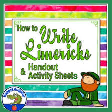 Limerick Poems How To Write Limericks With Templates St Patrick S Day Fun Writing Limericks Fun Poetry Limerick Poem