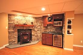 They both said electric stoves do not need to be vented outside, the hood fan has a plate on the front cover you remove that enables in house venting. An Open Concept Traditional Basement New York By Joseph Pastore Custom Carpentry Remodeling Inc Houzz Uk