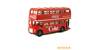 A double decker bus was ripped apart when it crashed into a railway bridge in north london in the early hours of the morning, leaving five seriously injured and in need of hospital treatment. Amazon Com 1960 Routemaster London Double Decker Bus Coca Cola 1 60 Diecast Model By Motorcity Classics 464001 Toys Games
