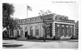 Picture Postcard Morgan City Post Office Morgan City Morgan City Louisiana City