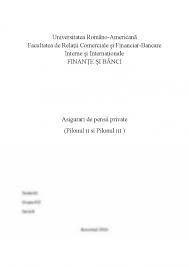 Totusi, ei pot fi accesati in caz de invaliditate si sunt automat transmisi mostenitorilor in caz de deces. Referat Asigurari De Pensii Private Pilonul Ii Si Pilonul Iii 468259 Graduo