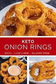 Keto Onion Rings Low Carb Keto Recipes Keto Diet Food List Keto Recipes Easy