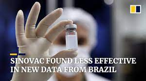A spokesman for sinovac in. Brazil Study Shows China S Sinovac Vaccine Less Effective Than Earlier Data On The Covid 19 Shots South China Morning Post