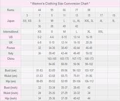 womans clothing size conversion chart clothing size chart