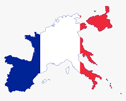 After the people's revolution in 1789, the french designed the current flag and even though there were minor changes since then, the same flag was used. Flag Map Of The First French Empire Napoleonic France At Its Height Hd Png Download Transparent Png Image Pngitem