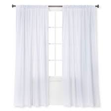Black And White Curtains Target Linen Look Curtain Panel Threshold White Paneling Curtains Panel Curtains