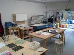 The Other Half Of My Studio With The Big 60 X 30 Denver Glass Machinery Kiln Stained Glass Studio Stained Glass Diy Glass Room