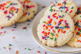 This simple soft sugar cookies recipe is really easy and makes the best soft, chewy sugar cookies. 3 Ingredient Sugar Cookie Recipe So Easy Lil Luna