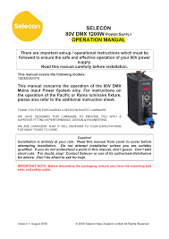 Marketingtracer seo dashboard, created for webmasters and agencies. Selecon 80v Dmx 1200w Operation Manual Manualzz