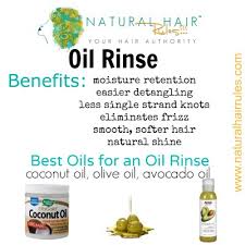 Nevertheless, a study in 2003 on the significance of phytochemicals in olive oil on human health revealed that olive oil is highly moisturizing and densely packed with nutrients. Oil Rinse What Is It Why You Need To Do It Natural Hair Rules