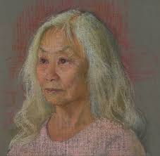💙Our #WCW this week is Ellen Eagle! Her portrait of Human rights Activist  Maxine Hong Kingston was recently acquired by The Smithsonian National  Portrait Gallery. Congratulations Ellen!! That is incredible news and