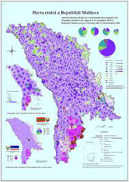 Moldova, officially the republic of moldova, is a landlocked country in eastern europe. File Harta Etnica A Republicii Moldova 2004 Jpg Wikimedia Commons
