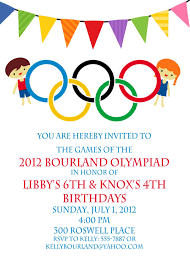 Birthday Party Invitation Card Design Olympic Party Invitation Olympics Birthday Invitation Digial File Print Yourself Double Bi Olympic Party Party Invitations Printable Sports Day Invitation