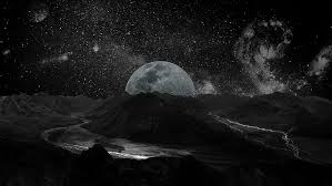 We present you our collection of desktop wallpaper theme: Hd Wallpaper Dark Black Moon Stars Wallpaper Flare