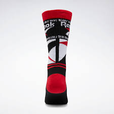 Reebok Classics Graphic Vector Crew Socks Black Reebok Norway