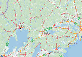It is the sixth largest city in sweden and one of the largest inland hubs of the. Michelin Orebro Lan Map Viamichelin
