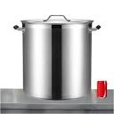 Amazon.com: CURTA 100 Quart Large Stock Pot with Lid, NSF Listed ...