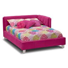 Shop wayfair for all the best twin bedroom sets. Kids Furniture Jordan Full Corner Bed Pink Kid Beds Value City Furniture Bed In Corner