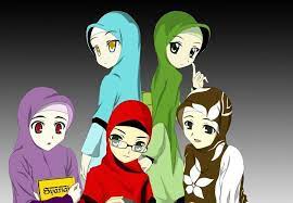 Populer kartun muslimah 6 sahabat cartonmuslim. Top Gambar Kartun Muslimah 6 Sahabat Design Kartun