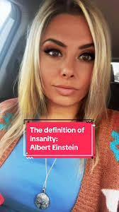 Insanity is doing the same thing over and over again and expecting di...