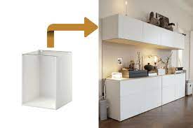Inside you will find a large spacious area perfect for storing dishes, spices or anything else. Hackers Help Can I Wall Mount Ikea Kitchen Base Cabinets