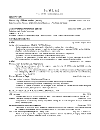 In order to impress the management, cover letter should be good and professional handmade. I Am An Undergraduate At A Semi Target Uk University Destroy My Internship Cv Please Wall Street Oasis