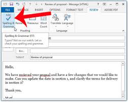 How To Spell Check An Email In Outlook 2013 Solve Your Tech