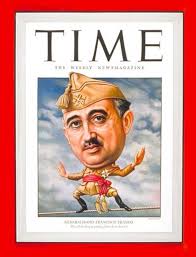 Francisco Franco on the front page of Time