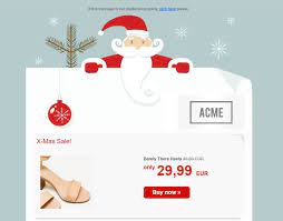 Emil santa is on facebook. Design Your Christmas Email Template Cleverreach