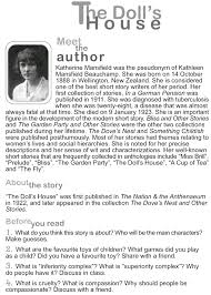 Grade 9 reading comprehension exercises. Grade 9 Reading Lesson 12 Short Stories The Dolls House1 Reading Lessons Reading Literature Reading Comprehension Lessons