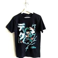 Maybe you would like to learn more about one of these? Hot Topic Tops My Hero Academia Deku Black Tshirt Poshmark