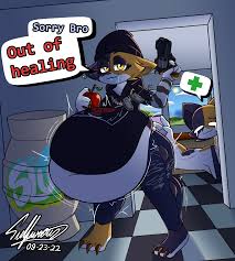 213164 - suggestive, artist:ghostlyfoxy, meow skulls (fortnite), meowscles  (fortnite), calico, cat, feline, mammal, anthro, epic games, fortnite,  2022, accessory, apple, barefoot, barrel, beanie, belly, belly button, big  belly, bottomwear, brother ...