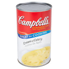 This article contains four easy recipes for dishes made with campbell's cream of chicken soup. Campbell S Cream Of Celery Condensed Soup 12 Case 50 Oz Cans