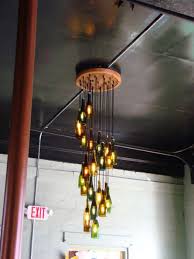20 Bright Ideas Diy Wine Beer Bottle Chandeliers Big Diy Ideas Bottle Chandelier Beer Bottle Chandelier Lighted Wine Bottles