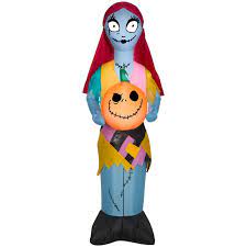 Any of the nightmare before christmas squishmallows would look great next to this jack skellington planter, this inflatable oogie boogie in your front yard, or any of your other the nightmare. Gemmy Corp Nightmare Before Christmas Sally With Pumpkin Led Lighted Halloween Airblown Inflatable 3 5ft Walmart Com Walmart Com