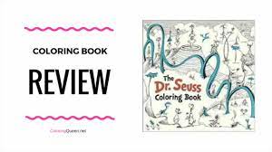 Seuss gifted us adorable childrens books like the green eggs and ham if i ran the zoo horton hears a. Dr Seuss Coloring Book Review Youtube