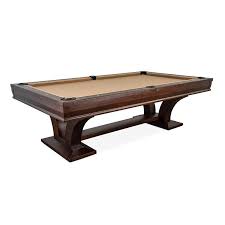 With a height of 29.1 inch, this dining table is design to comfortably sit three or four people, making it a perfect dining option for a smaller home. The Hamilton Dining Pool Table 8 Foot Espresso Finish With Top